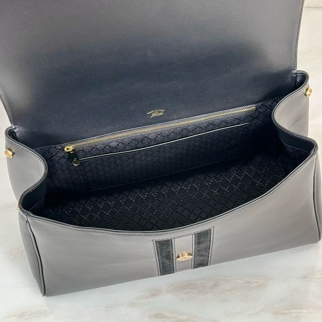 Gucci Paparazzo large top handle bag 875019-1 black leather Gucci Paparazzo large top handle bag 875019-1 black leather