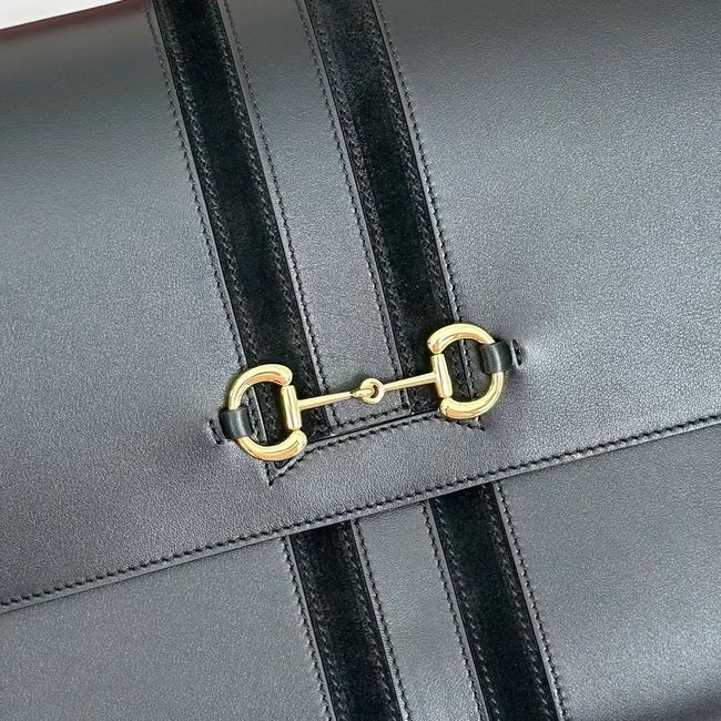Gucci Paparazzo large top handle bag 875019-1 black leather Gucci Paparazzo large top handle bag 875019-1 black leather