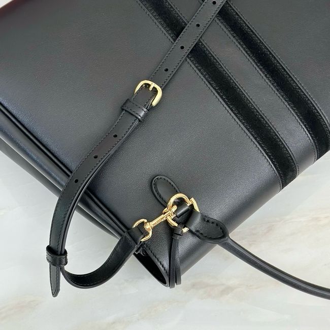 Gucci Paparazzo large top handle bag 875019-1 black leather Gucci Paparazzo large top handle bag 875019-1 black leather