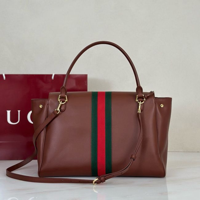 Gucci Paparazzo large top handle bag 875019 camel leather Gucci Paparazzo large top handle bag 875019 camel leather