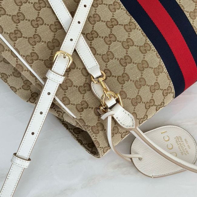 Gucci Paparazzo large top handle bag 875019 white&brown Gucci Paparazzo large top handle bag 875019 white&brown