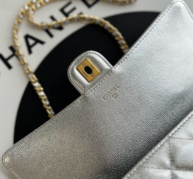 Chanel Clutch with chain AP5280 Silver