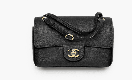 Chanel Mini Flap Bag AS6573 Black&dold