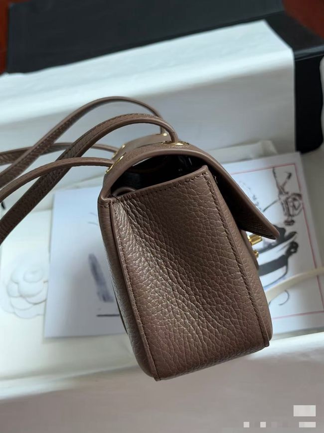 Chanel Mini Flap Bag AS6573 brown