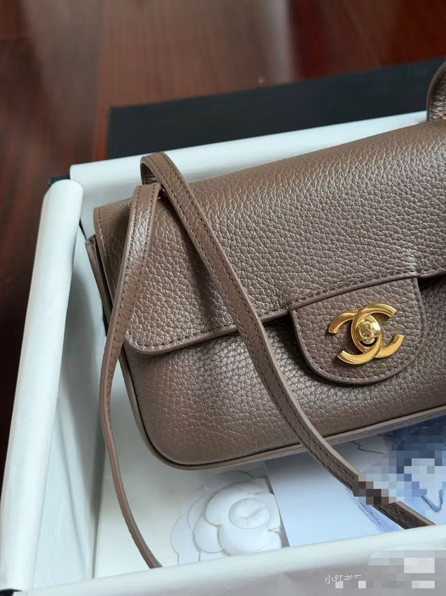 Chanel Mini Flap Bag AS6573 brown
