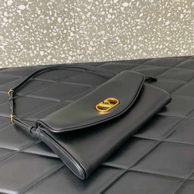 VALENTINO DEVAIN Small Sheepskin Shoulder Bag WB0T31 black VALENTINO DEVAIN Small Sheepskin Shoulder Bag WB0T31 black