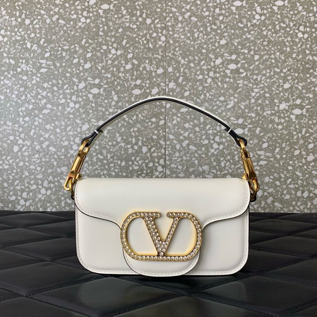 VALENTINO LOCO Small Shoulder Bag PYE4L2 WHITE