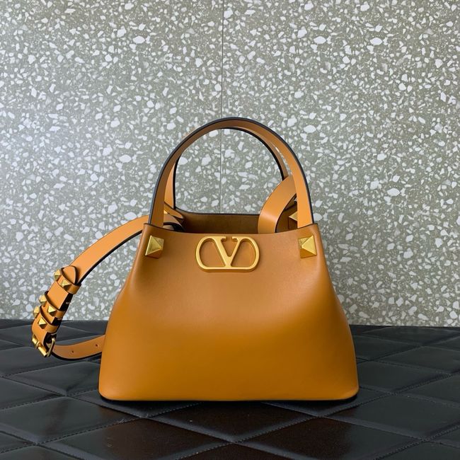 VALENTINO small Sheepskin Shoulder Bag 0112S brown