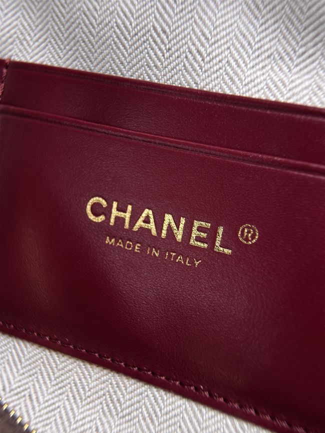 CHANEL Maxi Vanity with chain AS6473 dark brown CHANEL Maxi Vanity with chain AS6473 dark brown