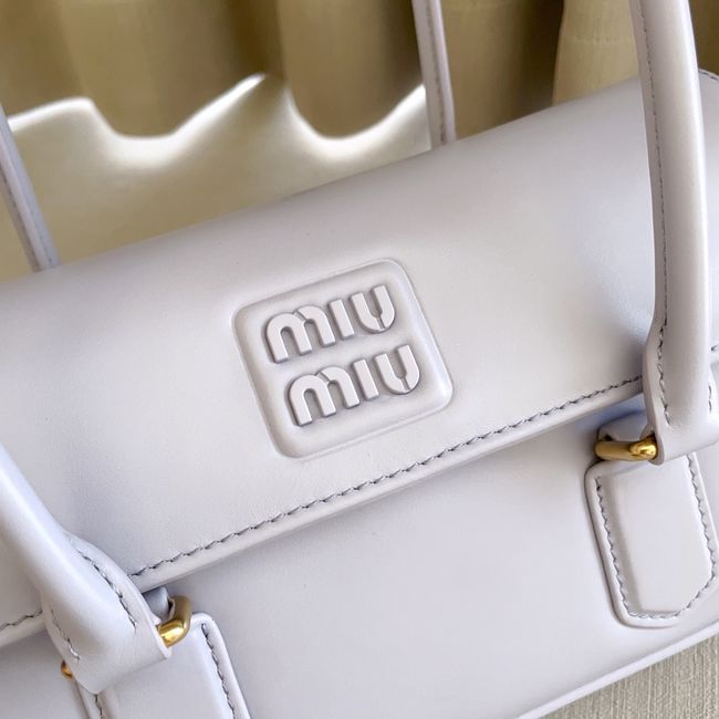MIUMIU Arcadie leather bag 5BD282 light purple