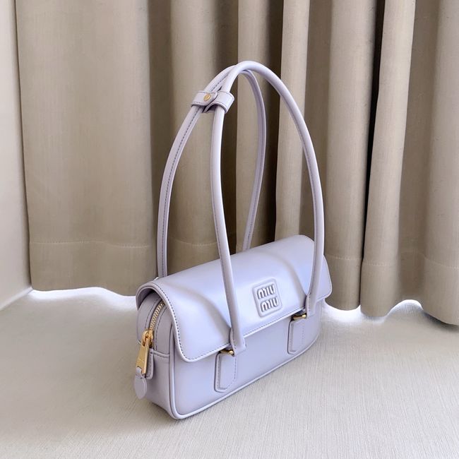 MIUMIU Arcadie leather bag 5BD282 light purple