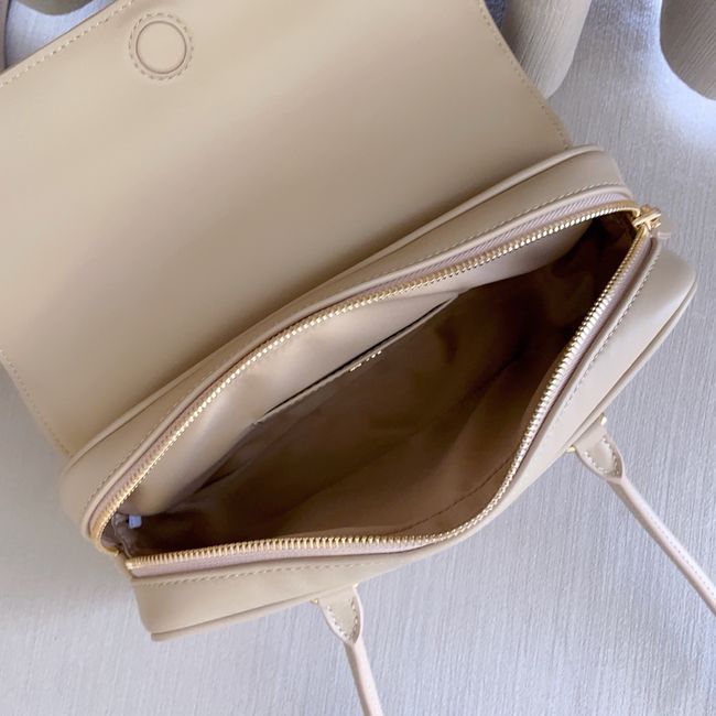 MIUMIU Arcadie leather bag 5BD282 sandy