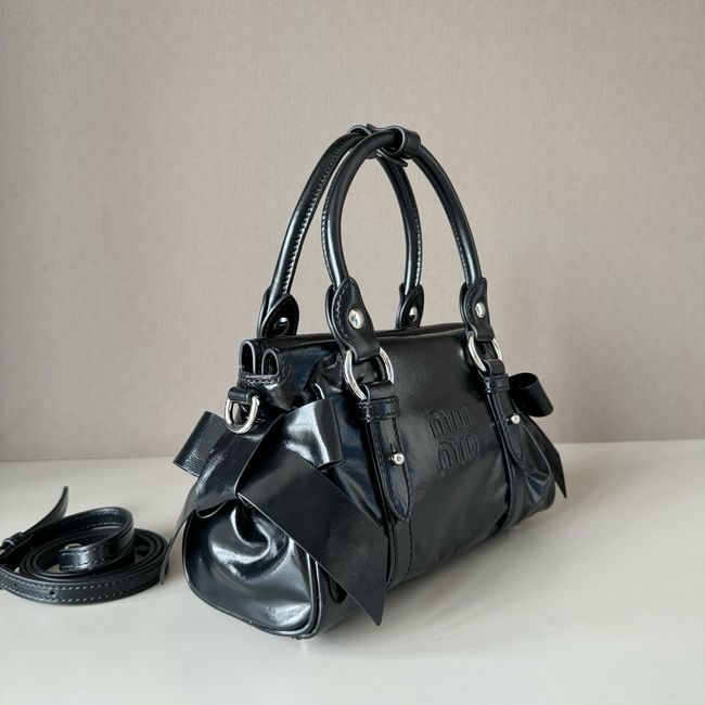 MIUMIU Patent leather bag 5BA336 black MIUMIU Patent leather bag 5BA336 black