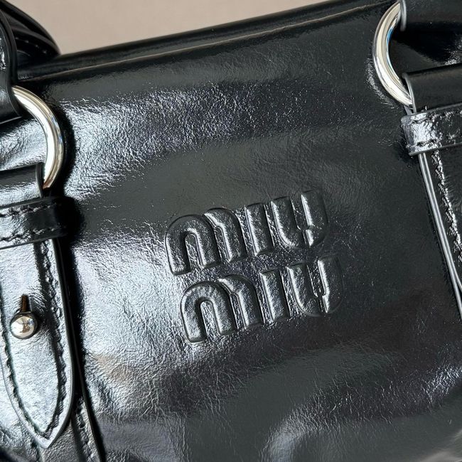 MIUMIU Patent leather bag 5BA336 black MIUMIU Patent leather bag 5BA336 black