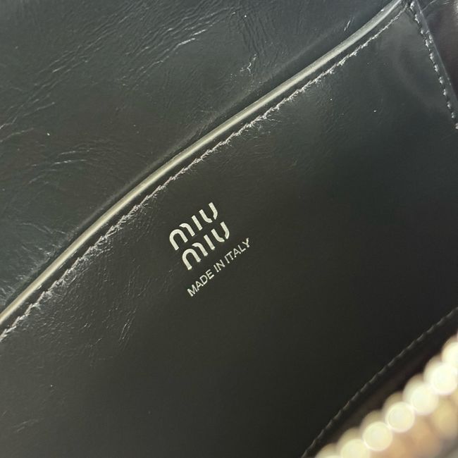 MIUMIU Patent leather bag 5BA336 black MIUMIU Patent leather bag 5BA336 black