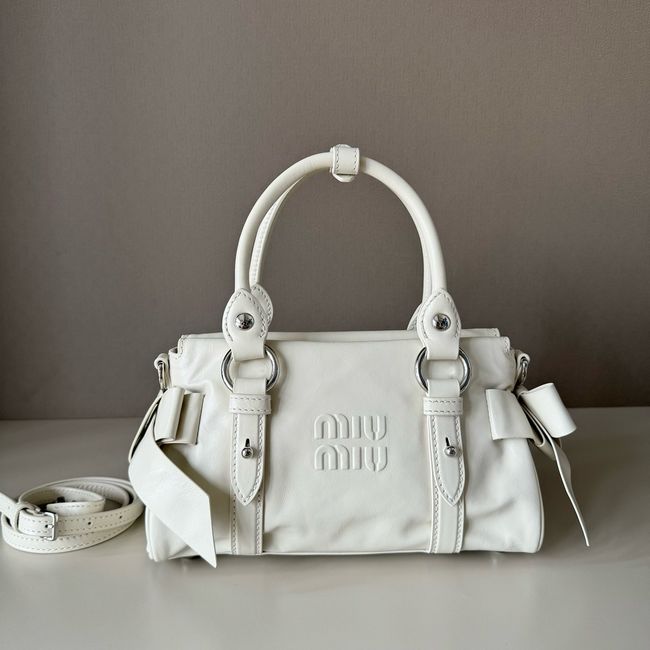 MIUMIU Patent leather bag 5BA336 white MIUMIU Patent leather bag 5BA336 white