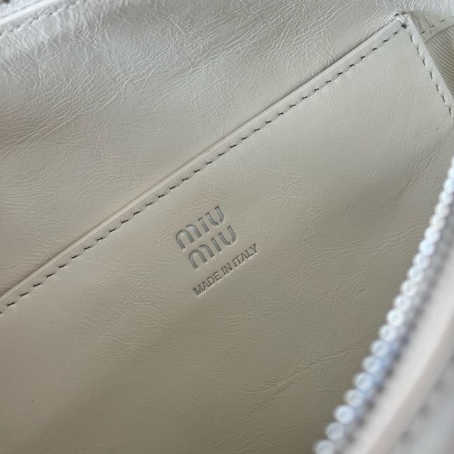 MIUMIU Patent leather bag 5BA336 white MIUMIU Patent leather bag 5BA336 white