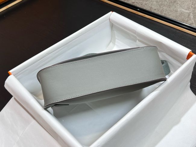 Hermes Jypsiere mini shoulder bag H088004 Cloudy gray &gold buckle Hermes Jypsiere mini shoulder bag H088004 Cloudy gray &gold buckle