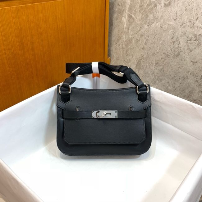 Hermes Jypsiere mini shoulder bag H088004 black
