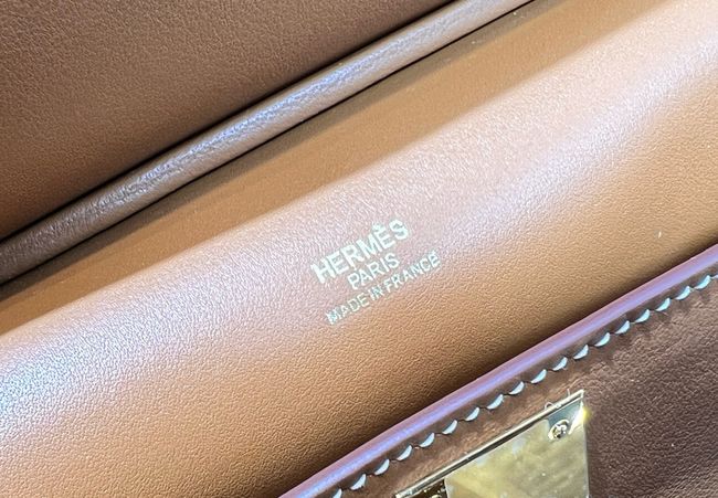 Hermes Jypsiere mini shoulder bag H088004 golden brown