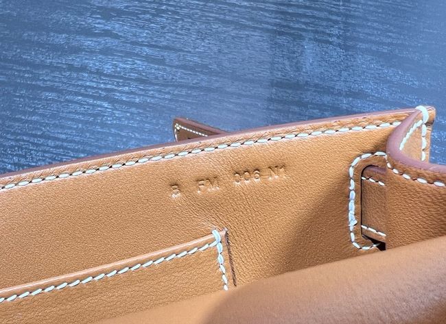 Hermes Jypsiere mini shoulder bag H088004 golden brown
