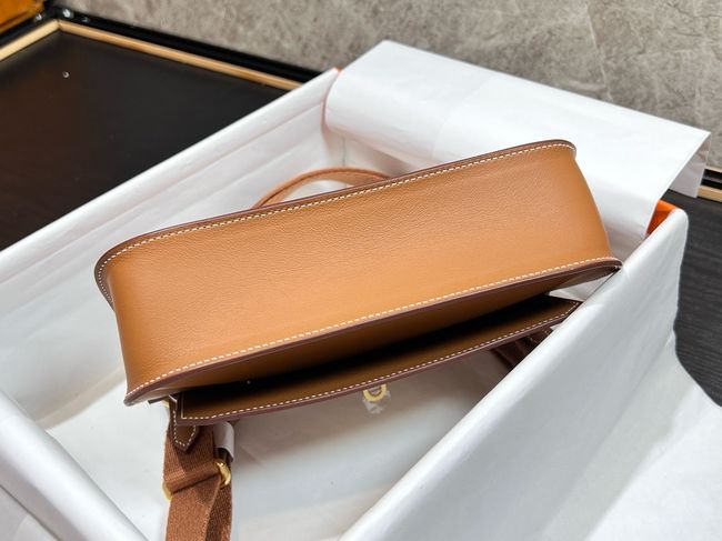 Hermes Jypsiere mini shoulder bag H088004 golden brown