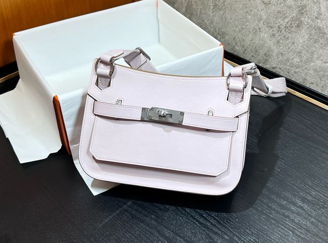 Hermes Jypsiere mini shoulder bag H088004 light pink