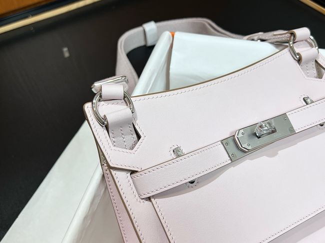 Hermes Jypsiere mini shoulder bag H088004 light pink