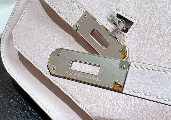 Hermes Jypsiere mini shoulder bag H088004 light pink