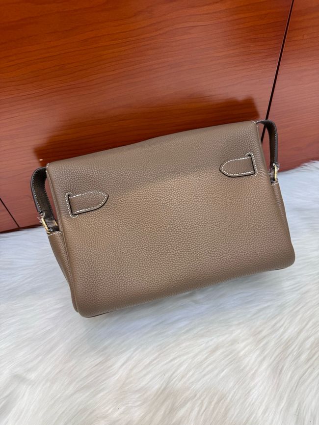 Hermes kelly messenger bag H08801 bark color