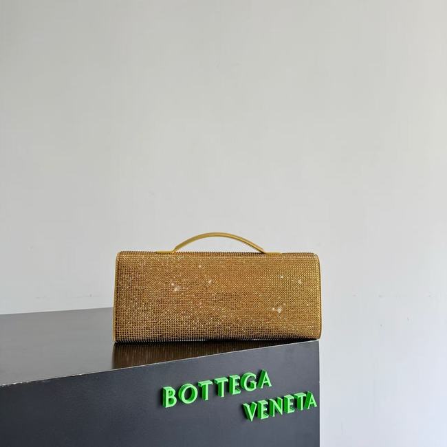 Bottega Veneta Andiamo Clutch Crystal 32190 gold Bottega Veneta Andiamo Clutch Crystal 32190 gold