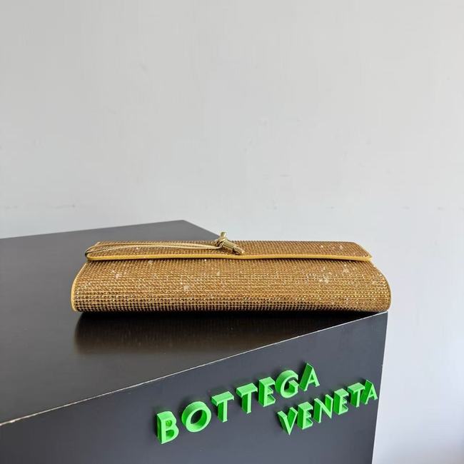 Bottega Veneta Andiamo Clutch Crystal 32190 gold Bottega Veneta Andiamo Clutch Crystal 32190 gold