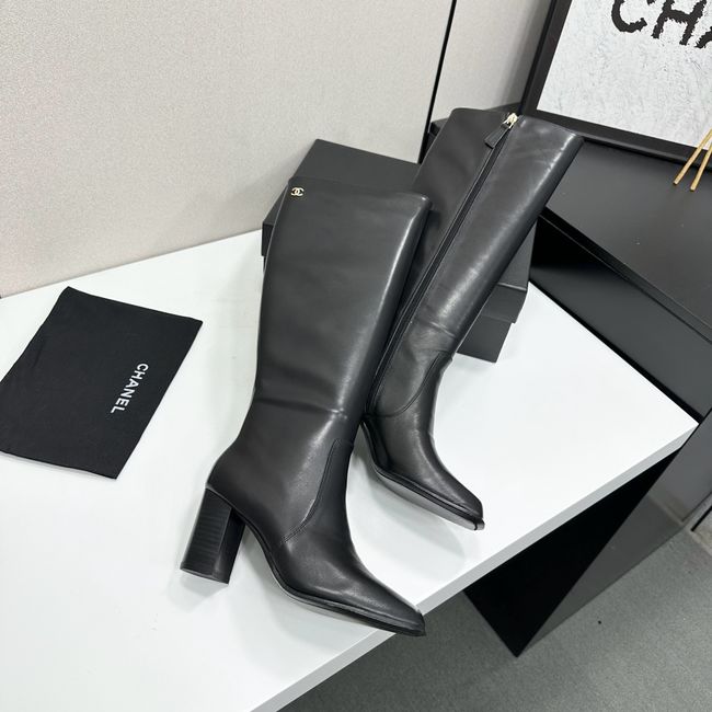 CHANEL High Boots Calfskin 70mm G47497-3