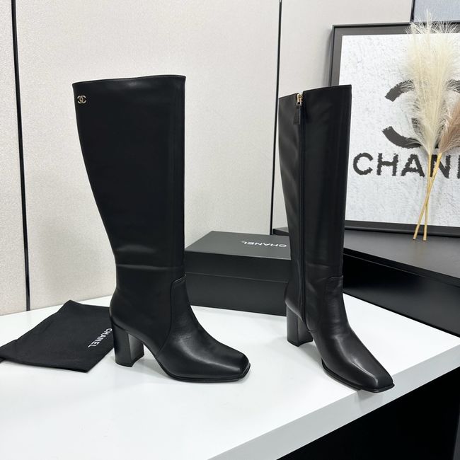 CHANEL High Boots Calfskin 70mm G47497-3