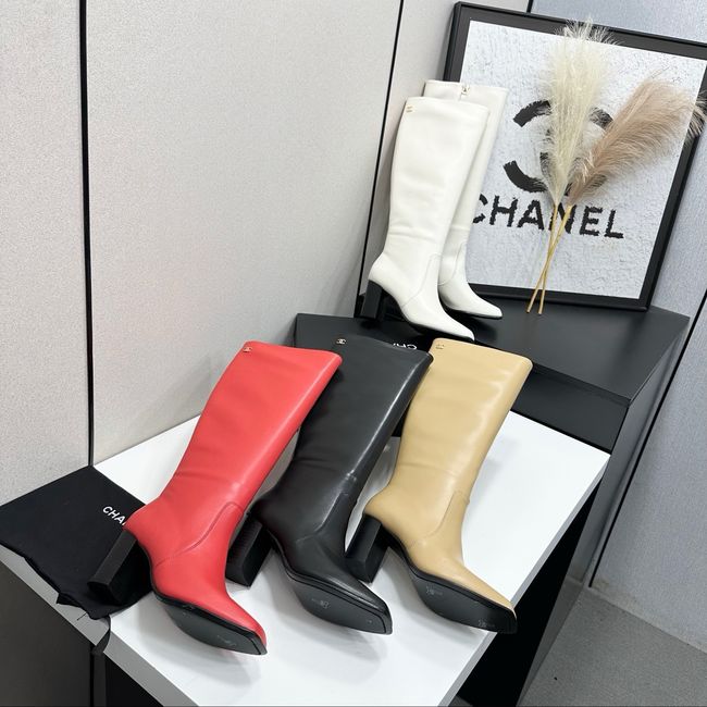CHANEL High Boots Calfskin 70mm G47497-3