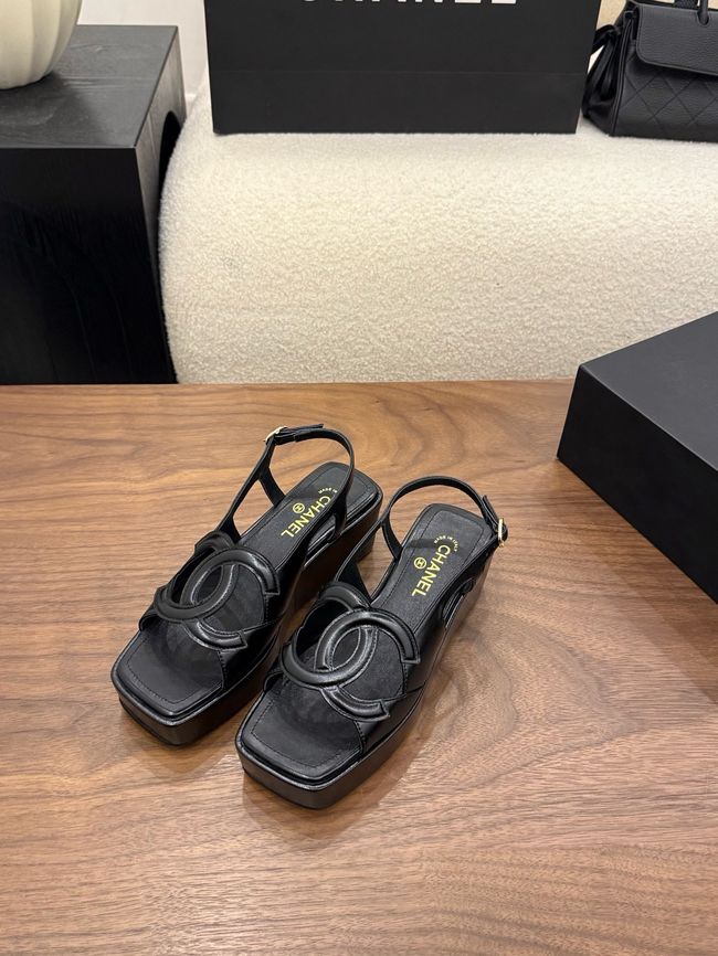 CHANEL Sandals Calfskin 55mm G47401-1