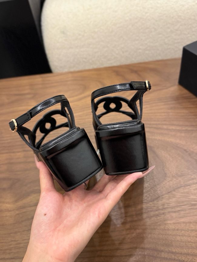 CHANEL Sandals Calfskin 55mm G47401-1
