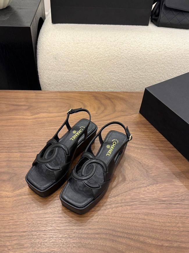 CHANEL Sandals Calfskin 55mm G47401-2