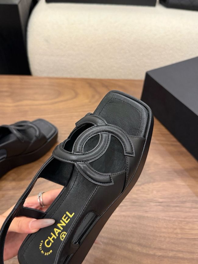 CHANEL Sandals Calfskin 55mm G47401-2