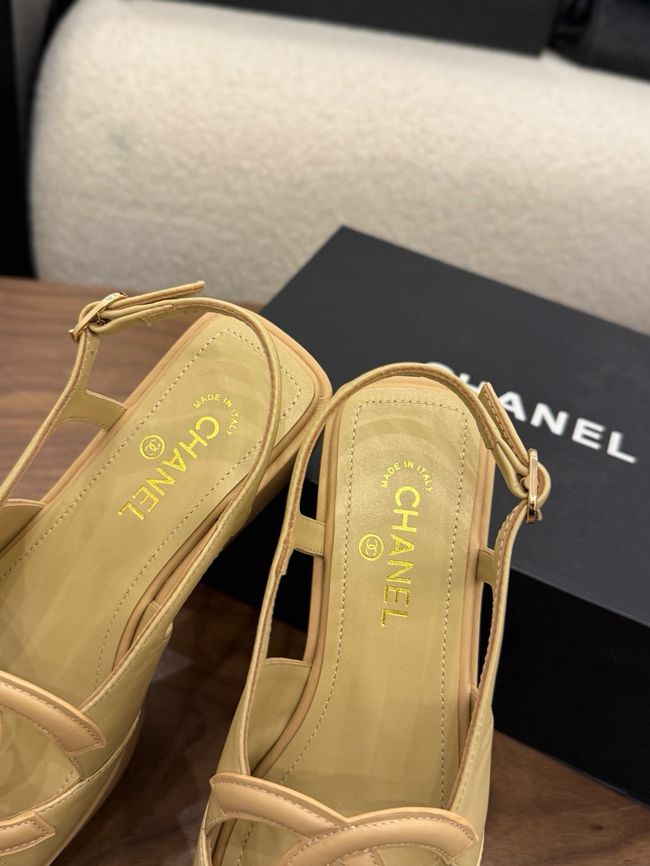 CHANEL Sandals Calfskin 55mm G47401-4