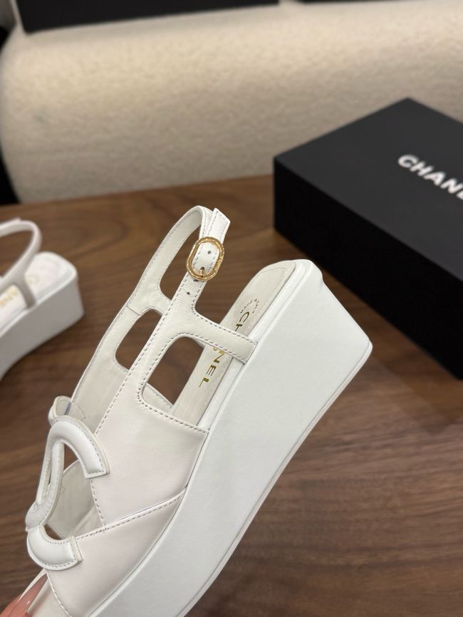 CHANEL Sandals Calfskin 55mm G47401-5
