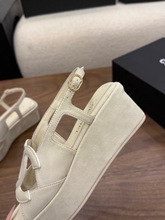 CHANEL Sandals Calfskin 55mm G47401-8
