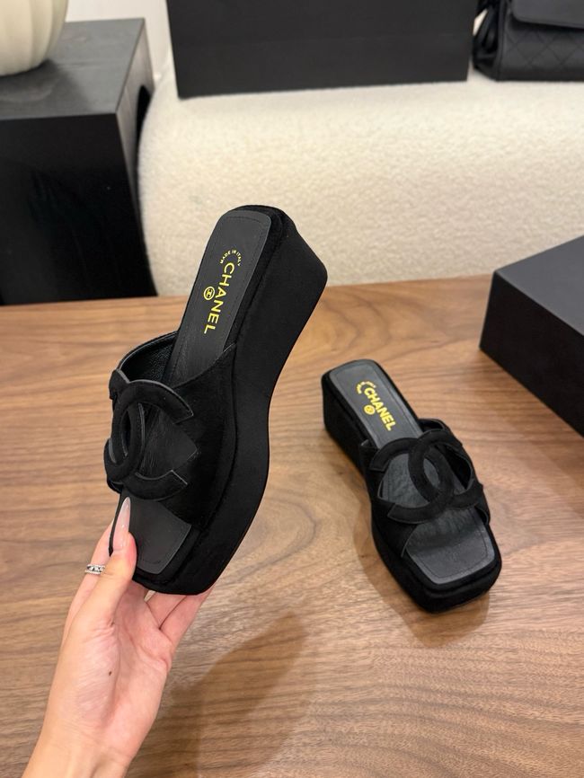 CHANEL slippers 5CM 64203-1