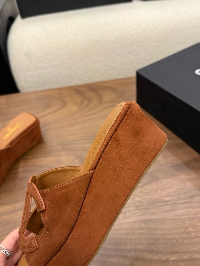 CHANEL slippers 5CM 64203-2