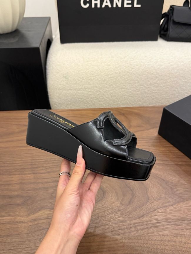 CHANEL slippers 5CM 64203-5