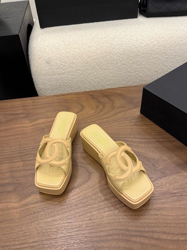 CHANEL slippers 5CM 64203-7