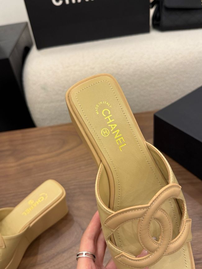 CHANEL slippers 5CM 64203-7