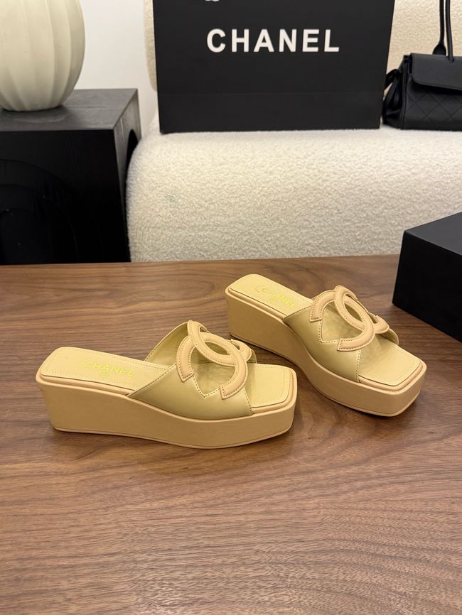 CHANEL slippers 5CM 64203-7