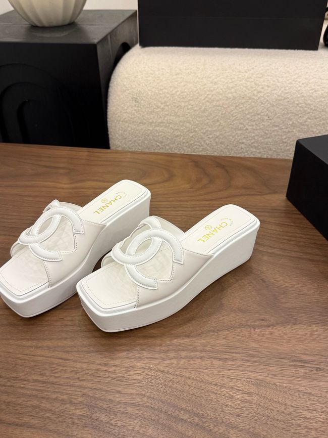 CHANEL slippers 5CM 64203-8