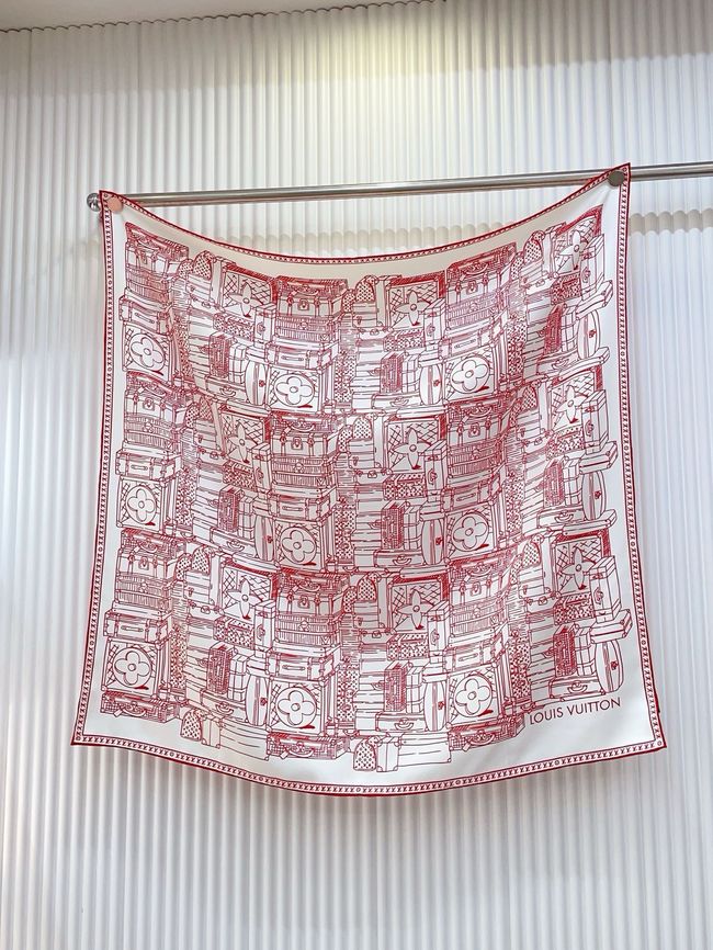 Louis Vuitton silk Square 90 M98340-3 Louis Vuitton silk Square 90 M98340-3